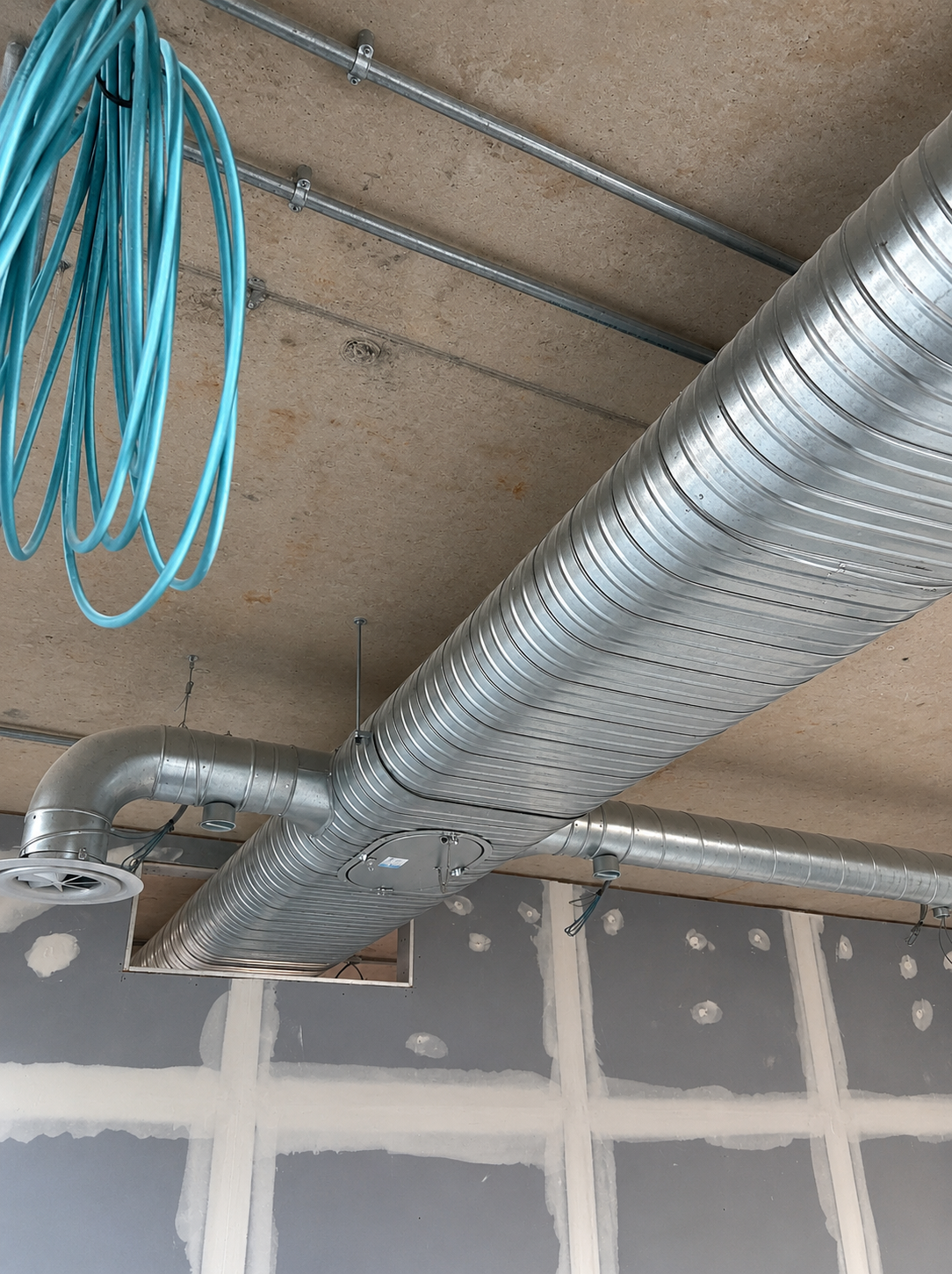 Ventilation system asset layout